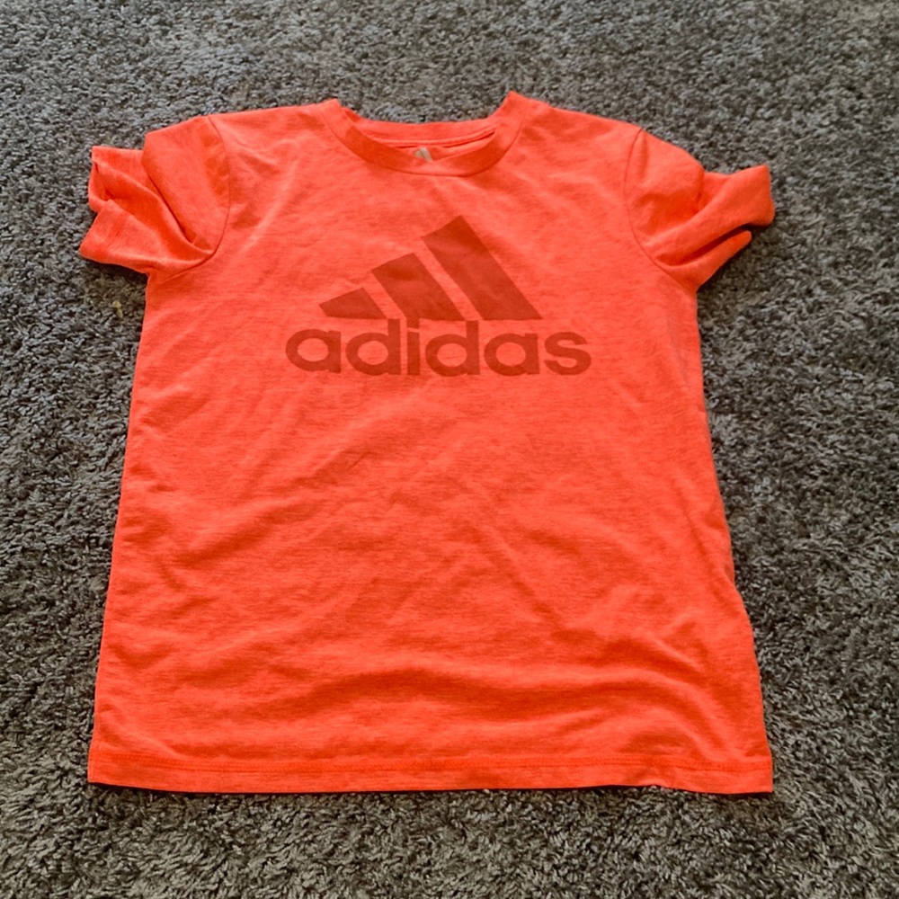 Adidas orange shirt